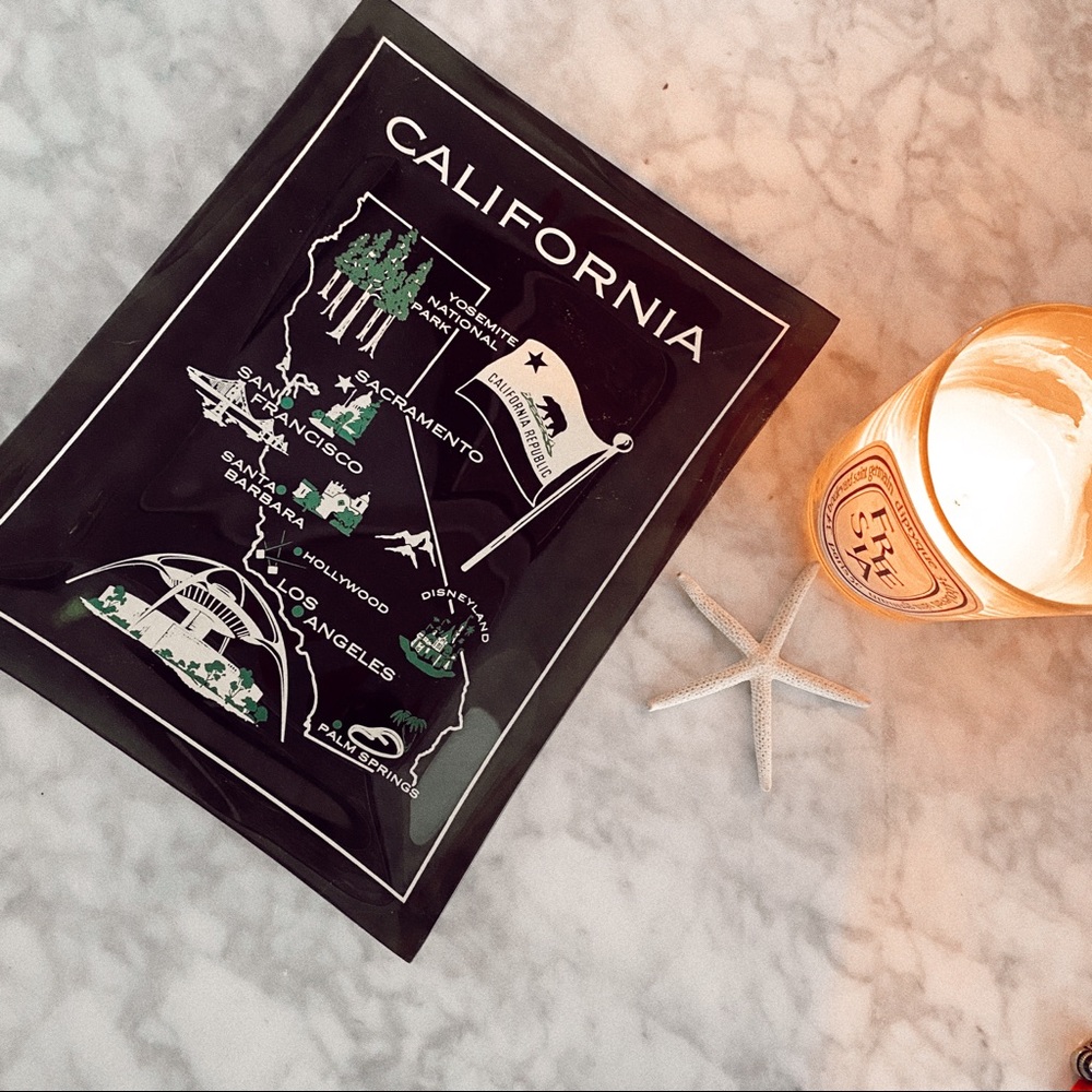 Vintage California Dish